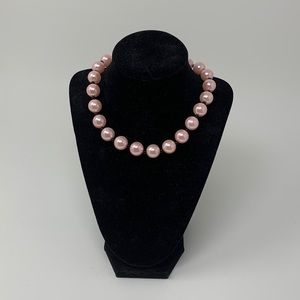 Vintage Pink Pearl Necklace in great condition
